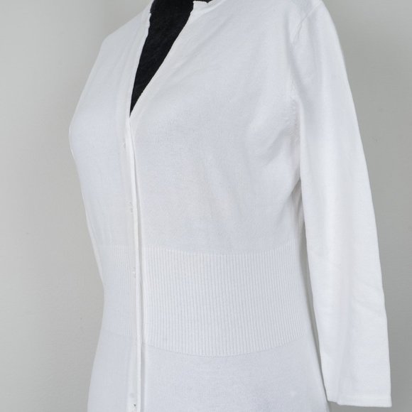 Kirsh white cardigan - Large - Picture 2 of 6